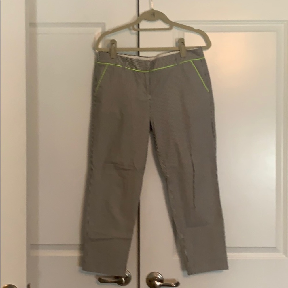 J. Crew seersucker pants